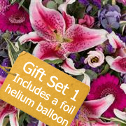 Gift Set 1 - Florist Choice Basket arrangement