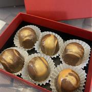 Salted caramel filled BonBons